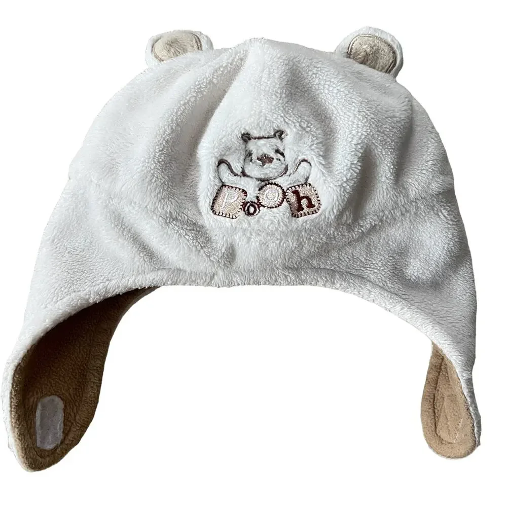 Disney Classic Pooh Winnie the Pooh Bear Hat Baby Sz 12-24 Months